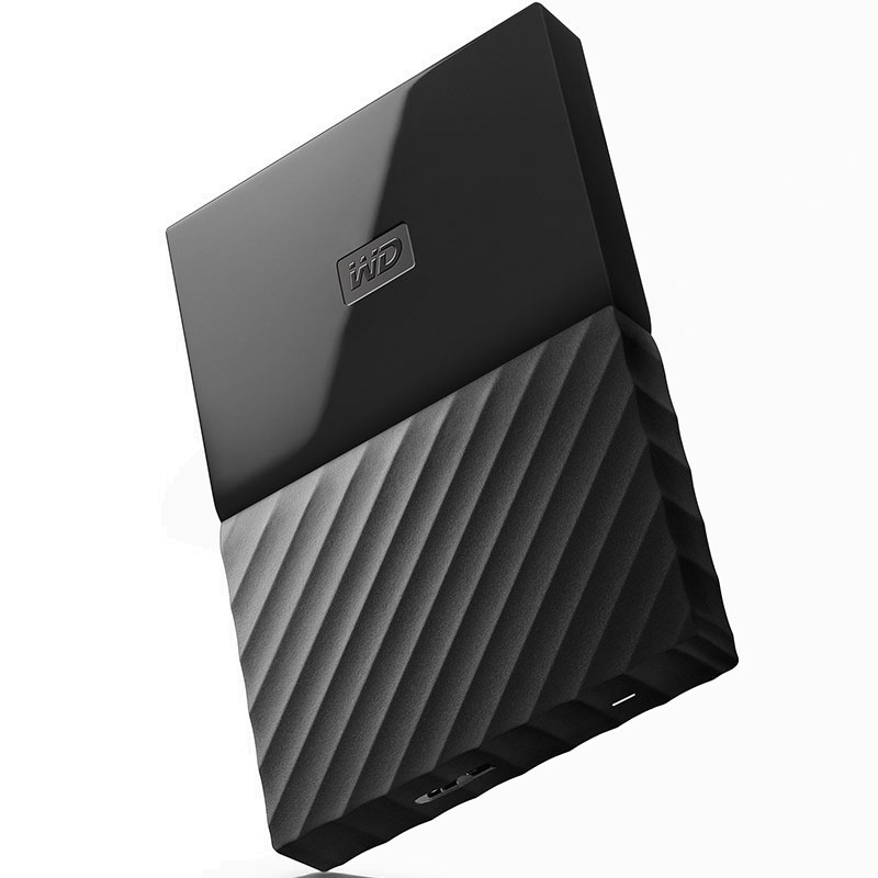  西部数据(WD)My Passport 1TB 2.5英寸 经典黑移动硬盘WDBYNN0010BBK-CESN